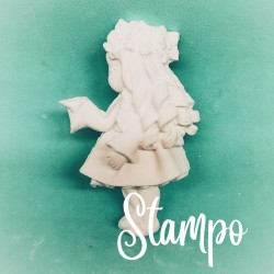 gessetto stampo bimba cod. 1408 stampi creativi