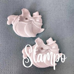 gessetto stampo pinguino  cod. 1065 stampi creativi