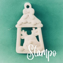 gessetto stampo Renna cod. 1180 stampi creativi