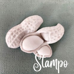 gessetto stampo arachidi, noccioline cod. 33 stampi creativi
