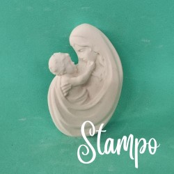 gessetto stampo Madonna cod. A0071 stampi creativi
