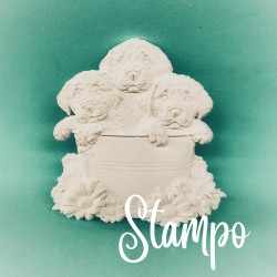 gessetto stampo  cane cod. FNS/297 stampi creativi