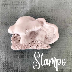 gessetto stampo funghi  cod. 45 stampi creativi