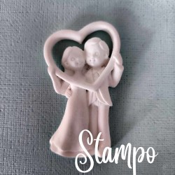 gessetto stampo sposi  cod. 447 stampi creativi