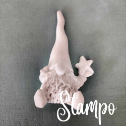 gessetto stampo  gnomo cod. 974 stampi creativi