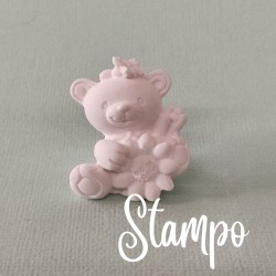 gessetto stampo orso cod. AB104 stampi creativi
