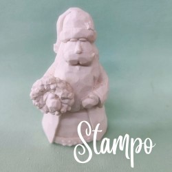 gessetto stampo Babbo Natale  cod. FNS/038 stampi creativi