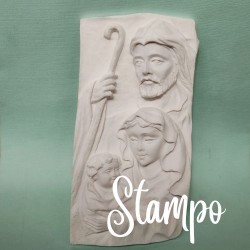 gessetto stampo sacra famiglia cod. FNS/077 stampi creativi