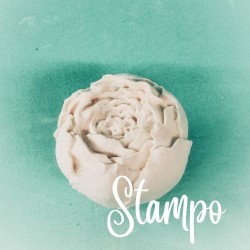gessetto stampo peonia cod. AB307  stampi creativi