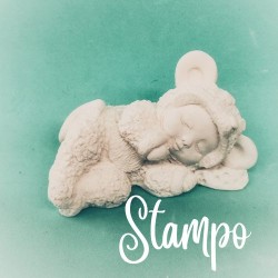 gessetto stampo bimbo cod. AB083 stampi creativi