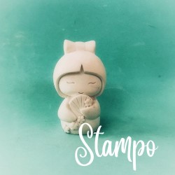 gessetto stampo gheisha cod. AB427 stampi creativi