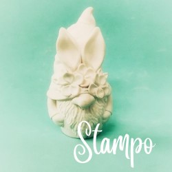 gessetto stampo  gnomo cod. AB421 stampi creativi