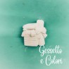 Tocco e pergamena laurea cod. 415 h 4 cm